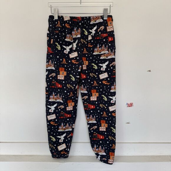 Cakeworthy x Harry Potter Joggers Fleece Pants Graphic 9¾ Unisex Size Medium EUC - Picture 3 of 13